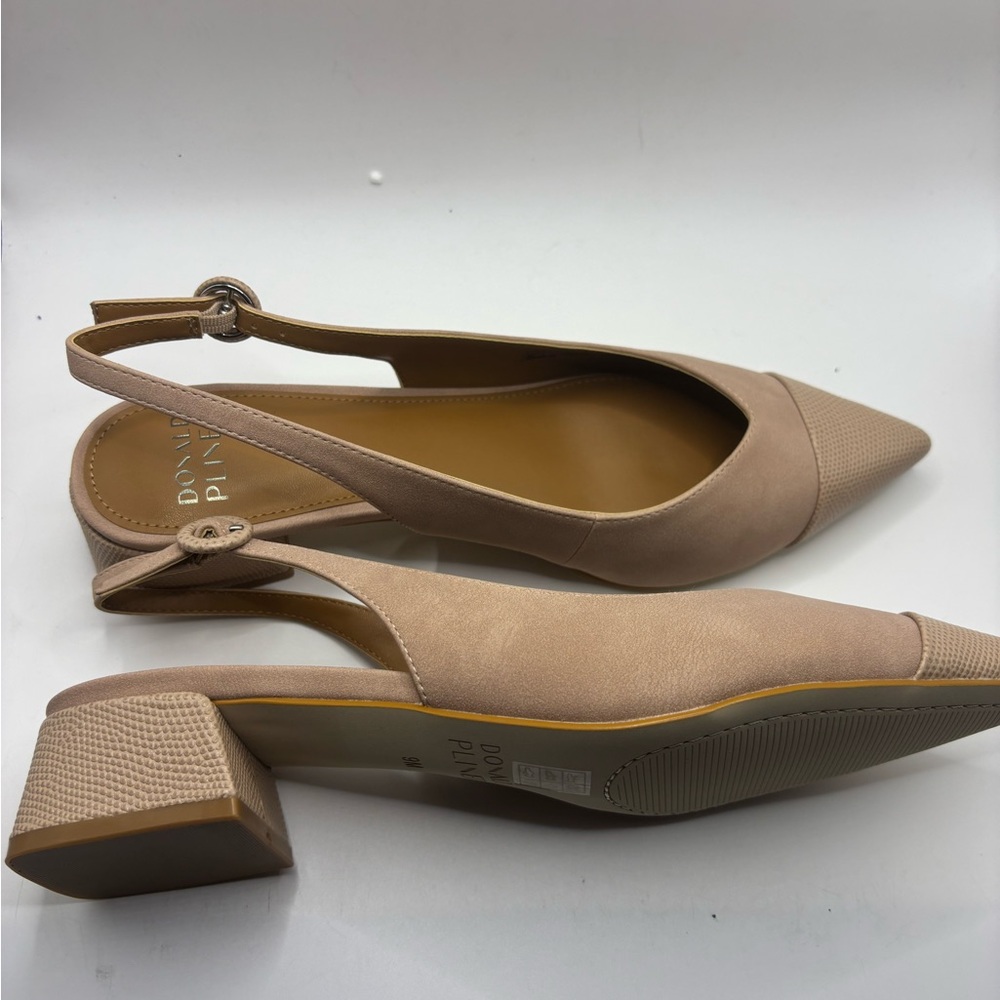 Donald J Pliner Womens Payton Heel Buff Size 9